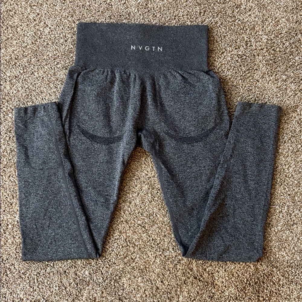 NVGTN Charcoal High-Rise Leggings